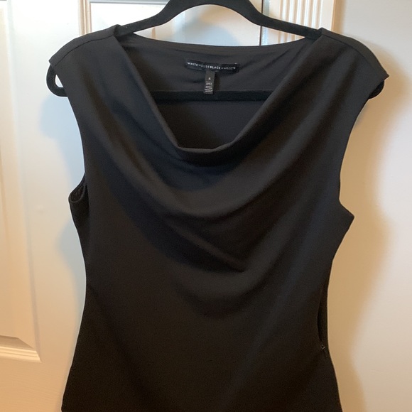 Black scoop neck sleeveless top size small. Bust 34 - Picture 5 of 6